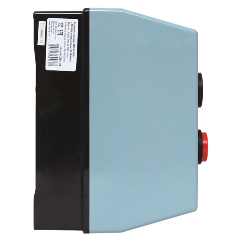 Пускатель в корпусе КМЭ 9А 400В с РТЭ Ir-5,5-8А и индикатором IP65 | ctrp-r-9-400v-8A-led | EKF — миниатюра 5