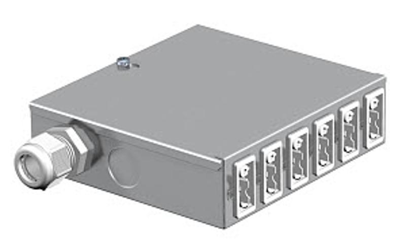 Распределитель энергии UVS (сталь) (UVS-6W2) | 6108005 | OBO Bettermann — миниатюра 2