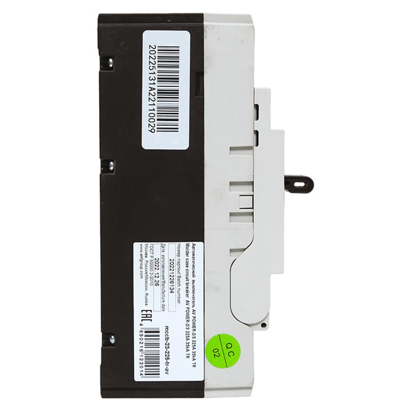 Выключатель автоматический AV POWER-2/3 225А 35kA TR | mccb-23-225-TR-av | EKF — миниатюра 12