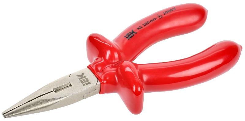 Тонкогубцы диэлектрические 160мм K2 ARMA2L 3 | A2L3-LN20-K2-160 | IEK — IEK (ИЭК)
