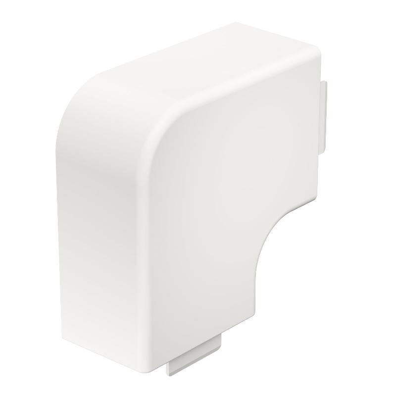 Крышка плоского угла кабельного канала WDK 40x60 мм (ПВХ,белый) (WDK HF40060RW) | 6192858 | OBO Bettermann — OBO Bettermann