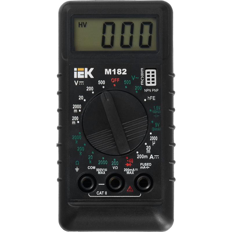 Мультиметр цифровой Compact M182  | TMD-1S-182 | IEK — миниатюра 9