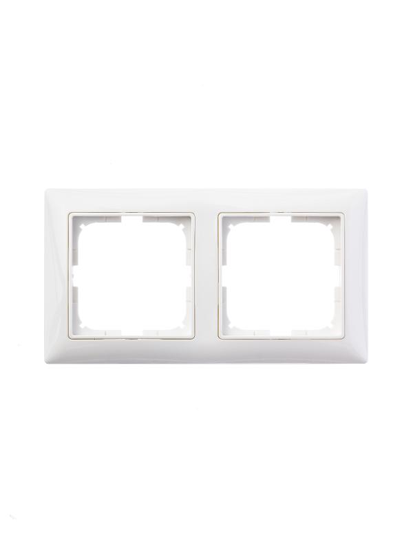 ABB Basic 55 Альп. белый Рамка 2-ая | 1725-0-1480  | 2CKA001725A1480 | ABB — миниатюра 2