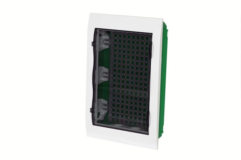 City9 Box IT корпус встраиваемый с проз дв. 3ряд/36мод 2 розетки | EZ9E312S2FIT | SE — миниатюра 5
