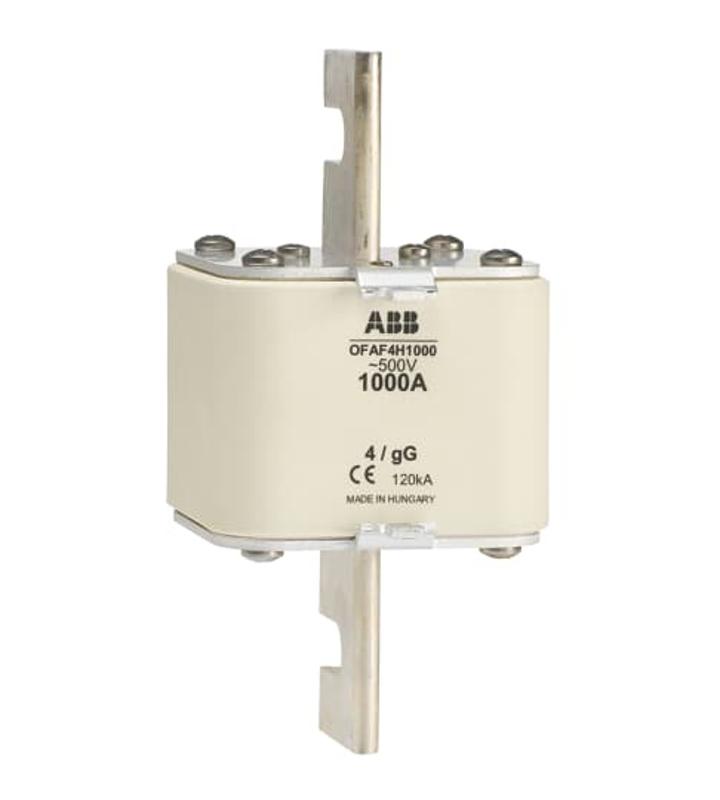 Предохранитель OFAF4H800 800A тип gG размер4, до 500В | 1SCA022627R7670 | ABB — ABB