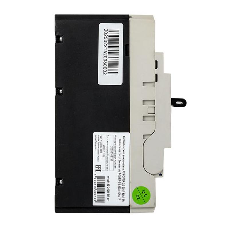 Выключатель автоматический AV POWER-2/3 250А 80kA TR AVERES | mccb-23-250H-TR-av | EKF — миниатюра 10