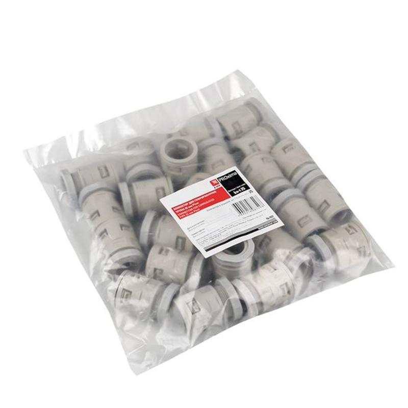 Коннектор для гофрированной трубы (25мм.) (25шт.) Plast EKFPROxima | kn-t-25 | EKF — миниатюра 7