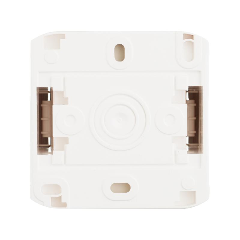 Quteo Белый Переключатель 1-клавишный IP44 10А — миниатюра 4
