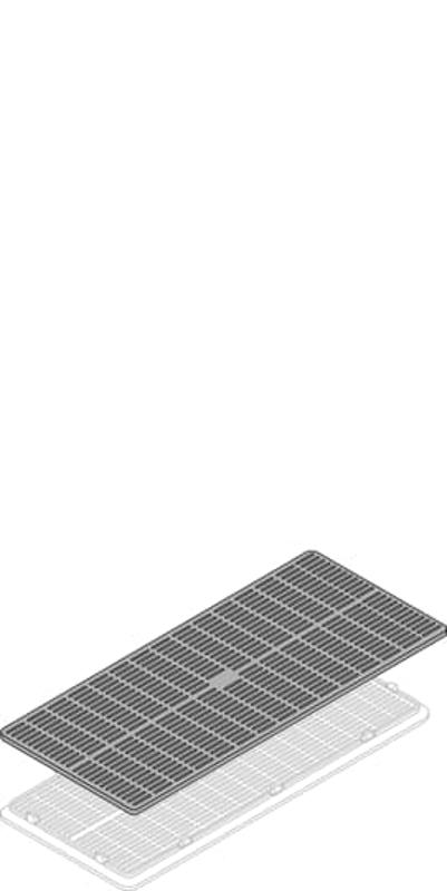 Решетка IP40 для вентилир. панелей (2шт)|1STQ008090A0000 | ABB — ABB