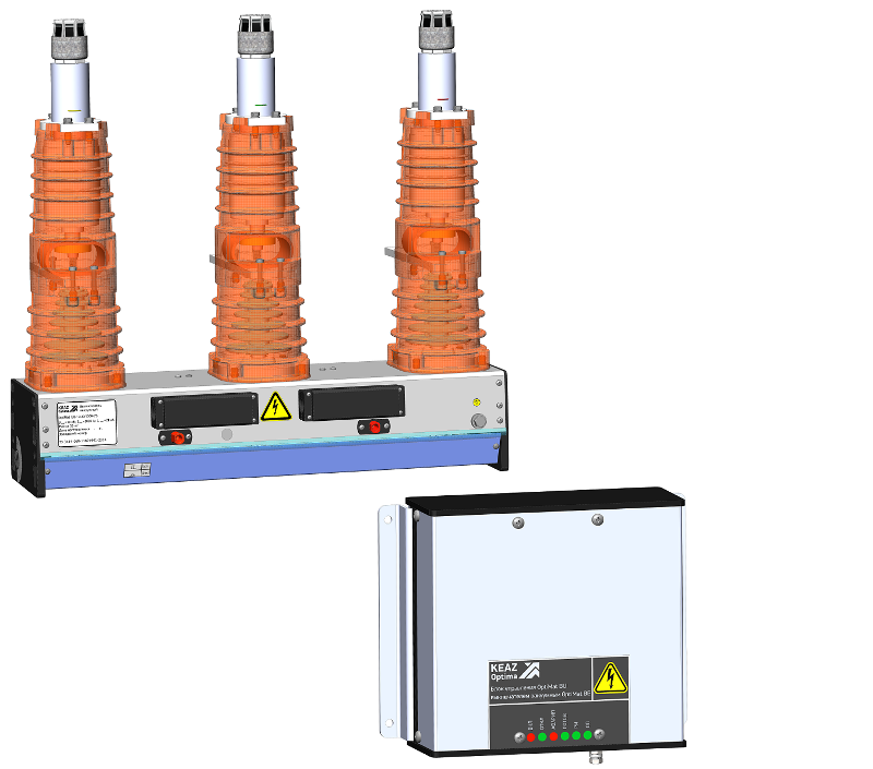Выключатель вакуумный Optimat BB-10-20/1000-У2-330 с Optimat BU-41-У2| 278764 | КЭАЗ — КЭАЗ (Курский электроаппаратный завод)
