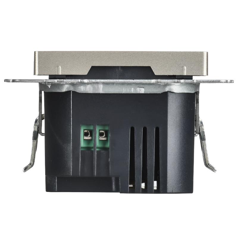 BRITE Роз. USB A+C 45Вт высокоск. зар. РЮ11-2-БрШ шамп. | BR-U22-045-K37 | IEK — миниатюра 3