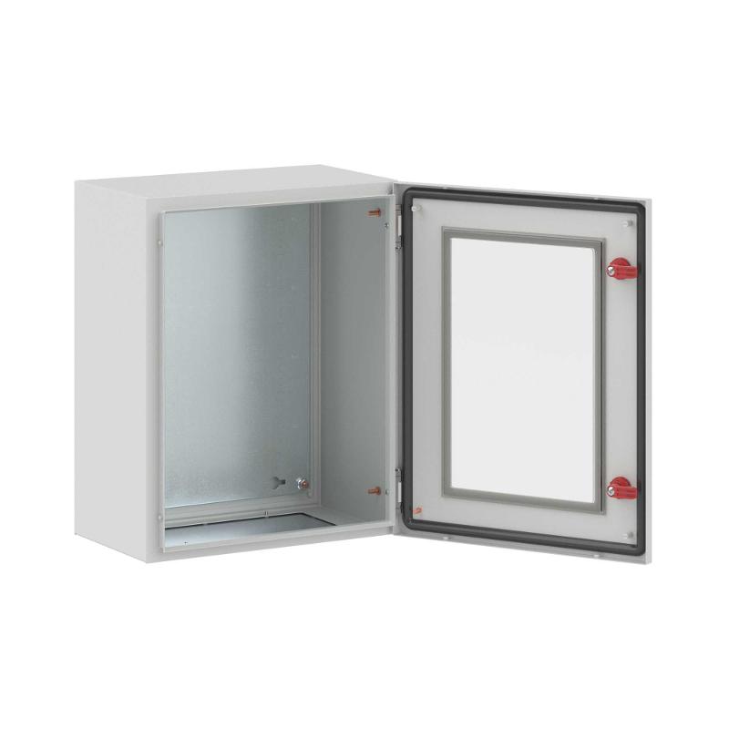 Корпус сварной навесной ST с прозрачной дверью и М/П ВхШхГ  500 x 400 x 250 | R5STX0549 | DKC — миниатюра 2