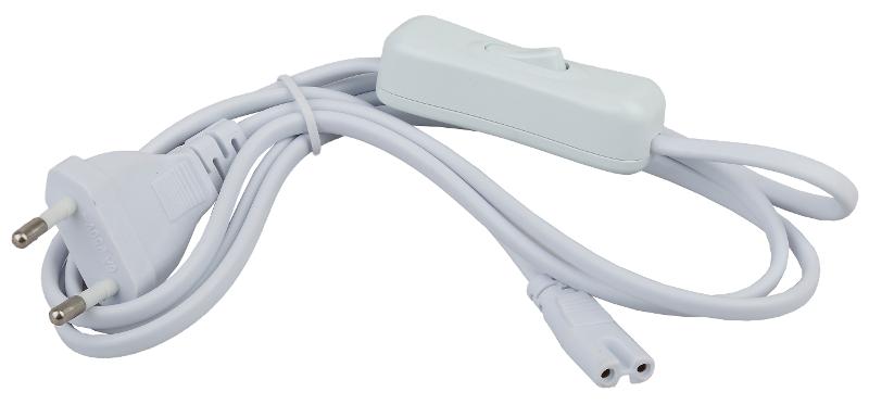 Шнур сетевой с выключателем LLED-A-CABLE-1.5m-SW-W | Б0025694 | ЭРА — миниатюра 1