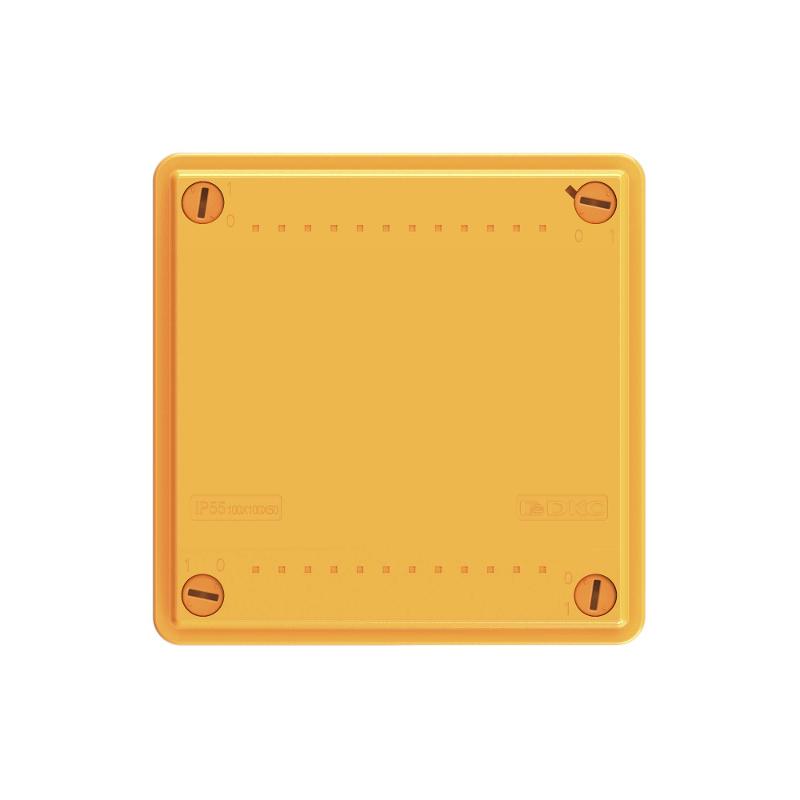 Коробка распределительная пластиковая FS огн., IP56,100х100х50мм, 5р, 450V,20A,10мм.кв с гладкими стенками и клеммниками | FSB10510 | DKC — миниатюра 7