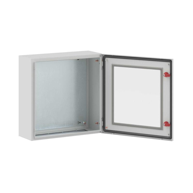 Корпус сварной навесной ST с прозрачной дверью и М/П ВхШхГ  500 x 500 x 200 | R5STX0552 | DKC — миниатюра 2