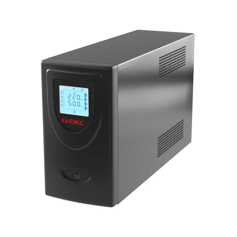 ИБП Info LCD, 2000 ВА, IEC (2), Schuko (2), USB + RJ45 | INFOLCD2000SI | DKC — DKC (ДКС)