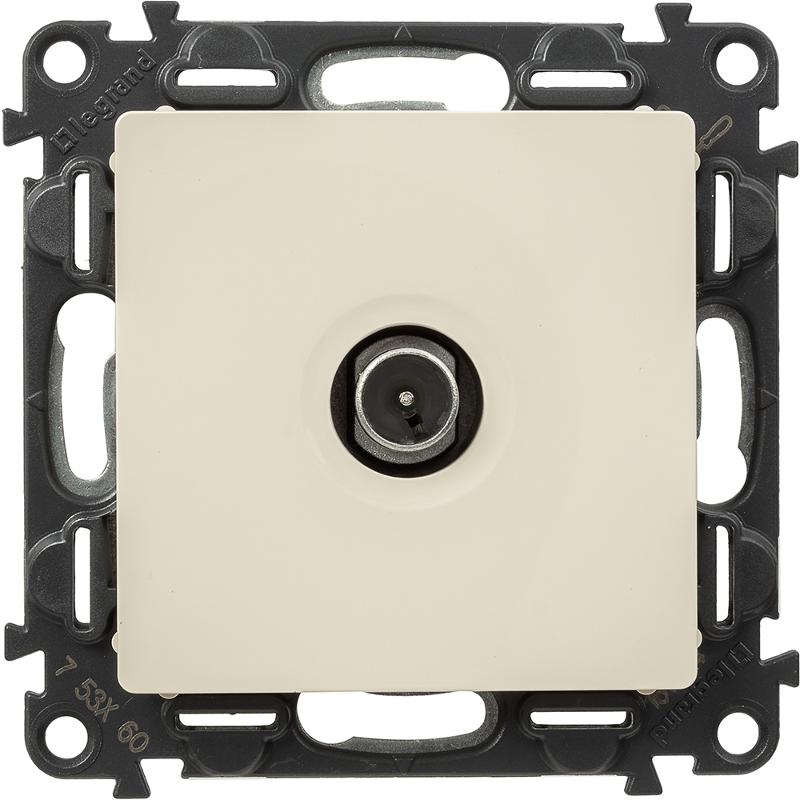 Valena LIFE DIY Сл.кость Розетка TV оконечная 10дБ 0-862 МГц. — миниатюра 3