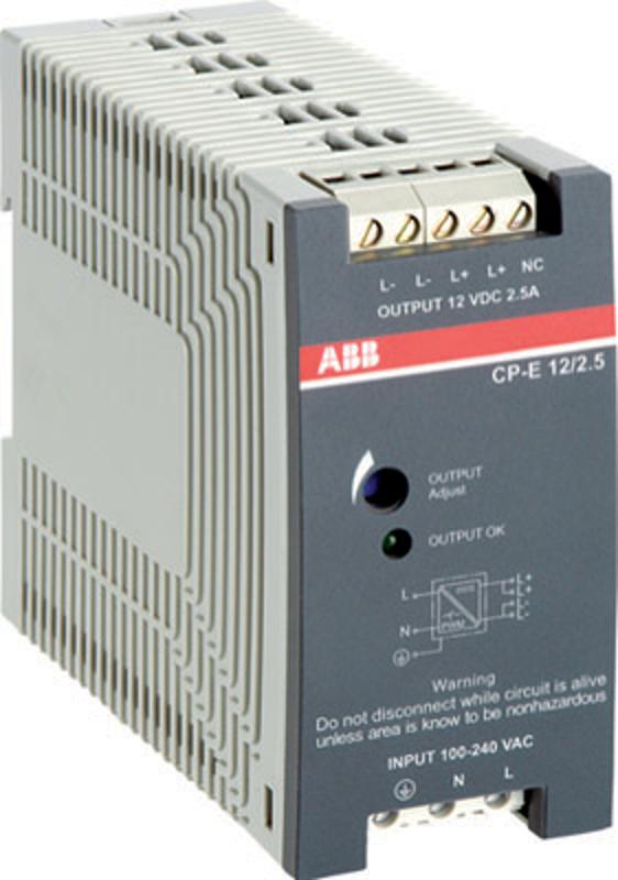 Блок питания CP-E 12/10.0 вход 90-132, 186-264В AC / 210-370В DC, выход 12В DC / 10A | 1SVR427035R1000 | ABB — ABB