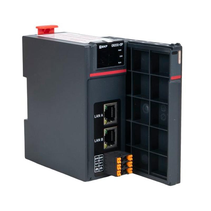 Модуль сетевой удалённого расширения ввода и вывода EtherNET IP GR200-EIP D-CARD |GR200-EIP-DCD | EKF — EKF