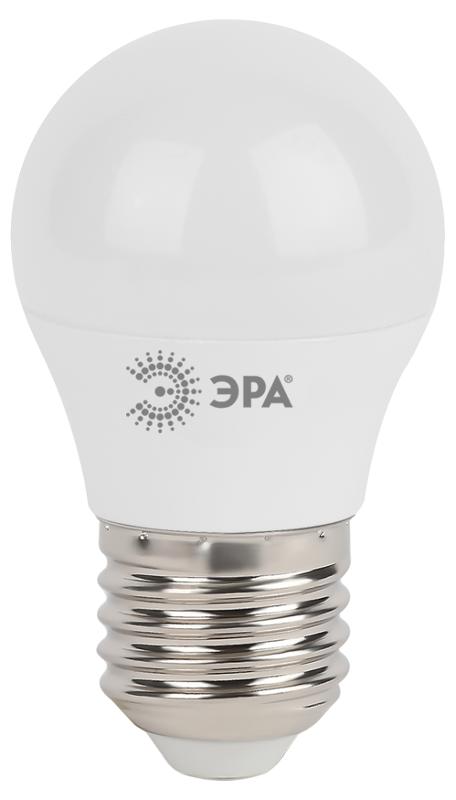 Лампа светодиодная LED 7Вт Е27 220В 2700К smd P45 шар | Б0020550 | ЭРА — миниатюра 4