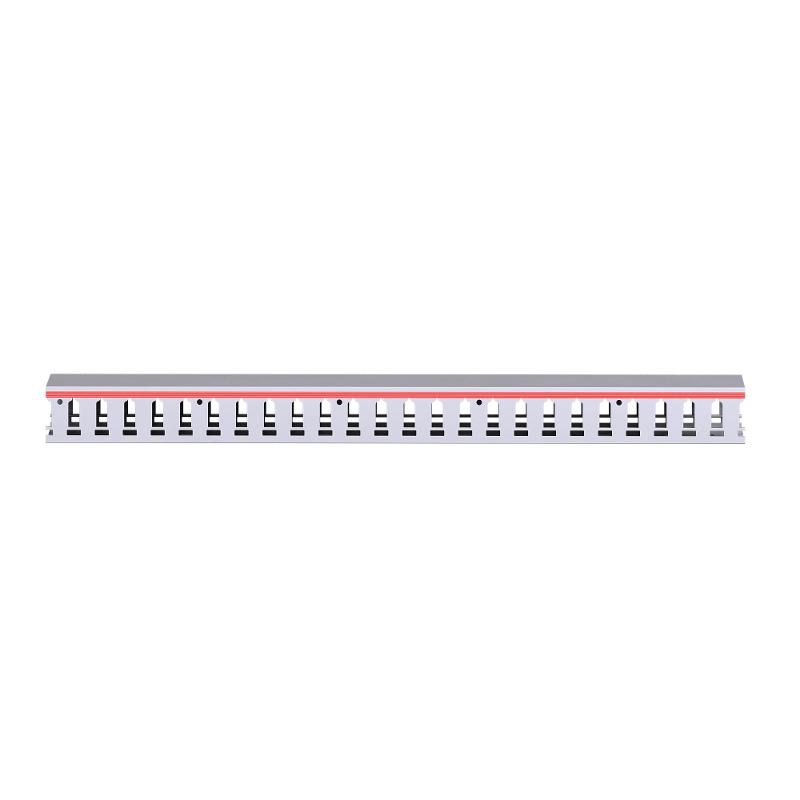 Короб перфорированный серый RL12 60х40 (ШхВ) зуб - 12мм, паз -8мм  | 00135RL |  DKC — миниатюра 2