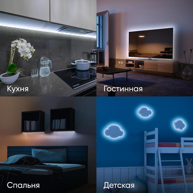 Комплект светодиодной ленты 5050kit-14,4-60-12-IP20-6500-5m | Б0043065 | ЭРА — миниатюра 5