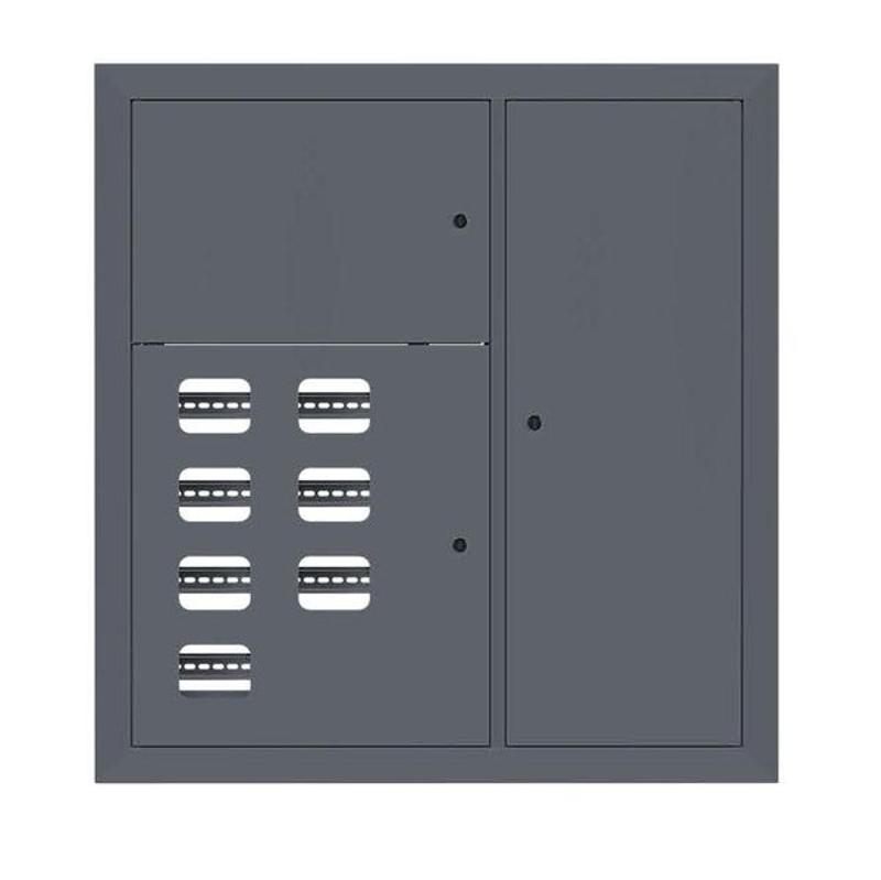 Щит этажный 7 кв. RAL7024 (1000х950х150)  PROxima |mb29-v-7-ral7024| EKF — фото 1 | Sento