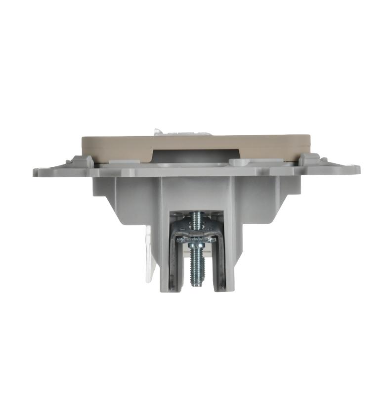 FLITE Розетка компьютерная RJ45 кат.6 UTP РК6-1-0-ФлЛ льняной | FI-K12-2-K88 | IEK — миниатюра 5