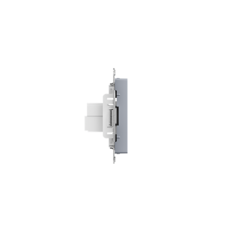 Механизм розетки RJ45 (cat5), алюминий Эпика EKF | UP1-SOA-RJ45-5 | EKF — миниатюра 3