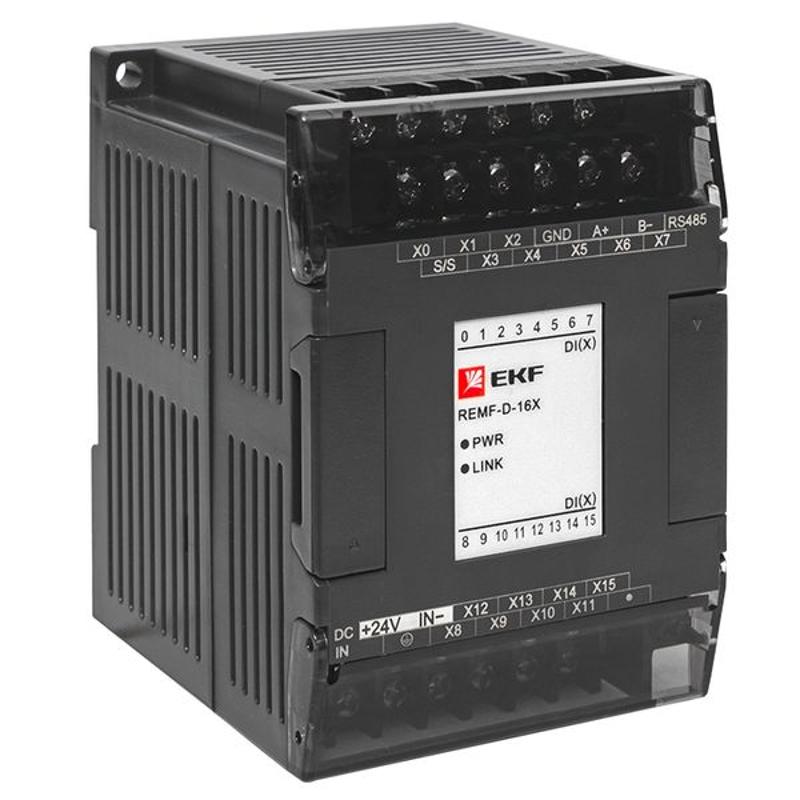 Модуль дискретного ввода REMF 16 PRO-Logic | REMF-D-16X | EKF — миниатюра 1