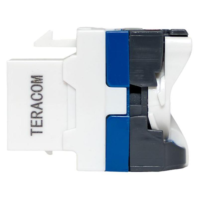 Модуль Keystone TERACOM CS Cat.5E неэкранированный 110 IDC 180 градусов самозажимной (Toolless) серый | TRCS-KSTN-RT180-5EUTP-GY | EKF — миниатюра 12