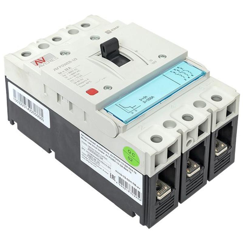 Выключатель автоматический AV POWER-1/3  32А 80kA TR AVERES | mccb-13-32H-TR-av | EKF — миниатюра 17