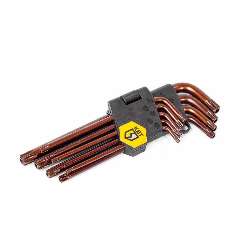 Набор ключей TORX КТ-9s (Т10-Т50) | 82178 | КВТ — КВТ
