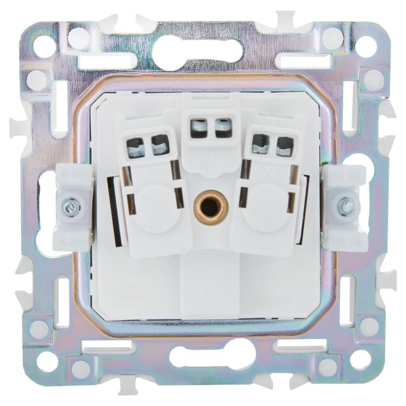 SKANDY Розетка с з/к без з/ш 16А SK-R05Gr серый | SK-R11-16-K03 | IEK — миниатюра 3