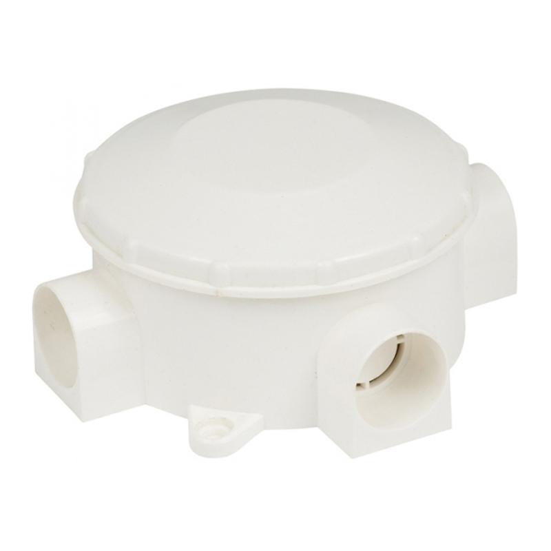 Коробка распределительная КМР-040-040 трехрожковая белая (70х35) EKF PROxima | plc-kmr-040-040 | EKF — миниатюра 1
