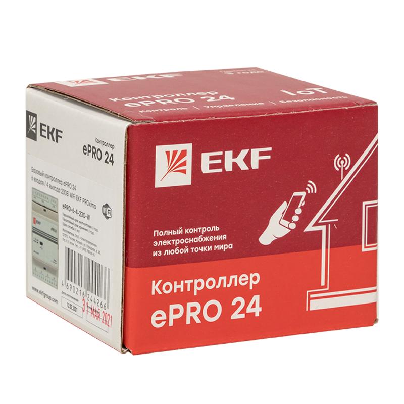 Модуль базовый ePRO удаленного управления 6вх\4вых 230В WiFi PROxima | ePRO-6-4-230-W | EKF — миниатюра 7