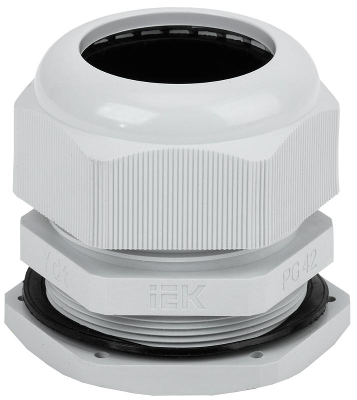 Сальник PG 42 диаметр проводника 30-40мм IP54   | YSA20-40-42-54-K41 | IEK — IEK (ИЭК)