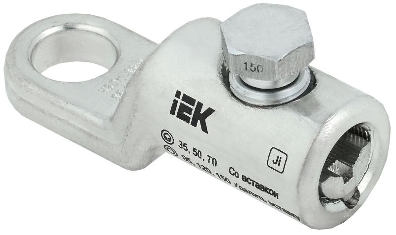 Наконечник болтовой луженый НБЛ 35-150-16/1 35кВ | UNB11-035-150-01-35-1 | IEK — IEK (ИЭК)