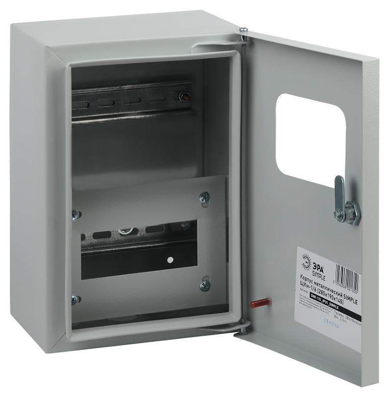 Щит распределительно-учетный навесной ЩРУн-1/6 IP31 (285х190х145) SIMPLE| Б0041651 | ЭРА — ЭРА (Энергия света)