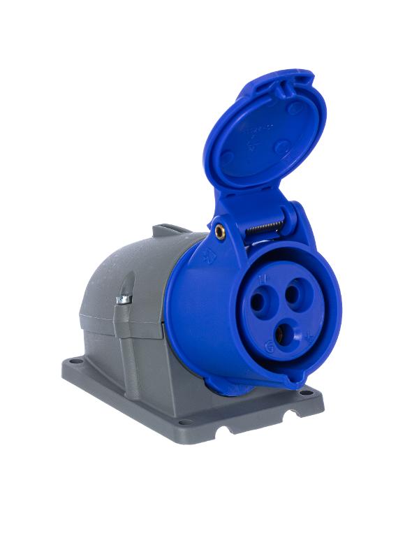 Розетка для монтажа на ПОВЕРХНОСТЬ 16A. 2P+E. IP44 216 RS6 | 2CMA193098R1000 | ABB — ABB