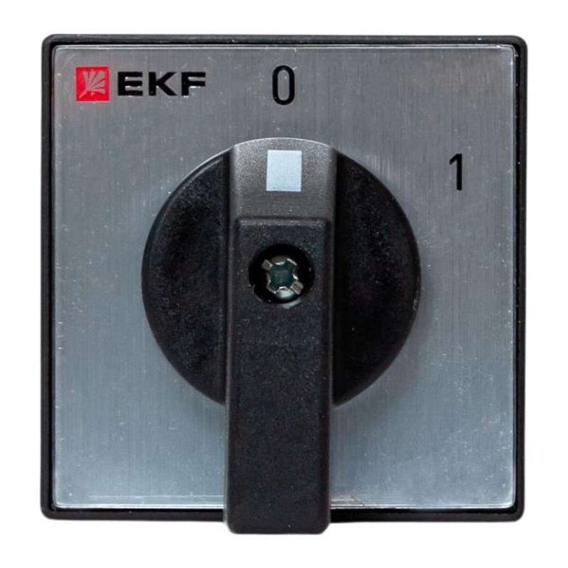 Переключатель кулачковый ПК-1-13 25А 3P «0-1» IP65 | pk-1-13-25-65 | EKF — миниатюра 2