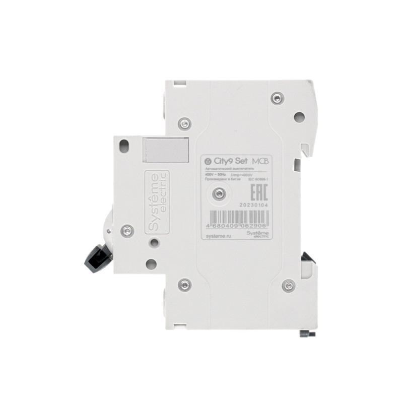 Выключатель автоматический двухполюсный 6А B 4.5kA City9 | C9F14206 | SE — миниатюра 2