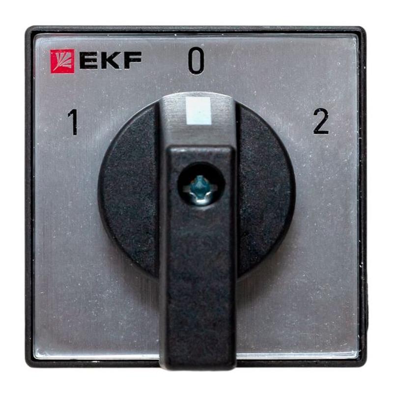 Переключатель кулачковый ПК-1-43 63А 3P «1-0-2» IP65 | pk-1-43-63-65 | EKF — миниатюра 2