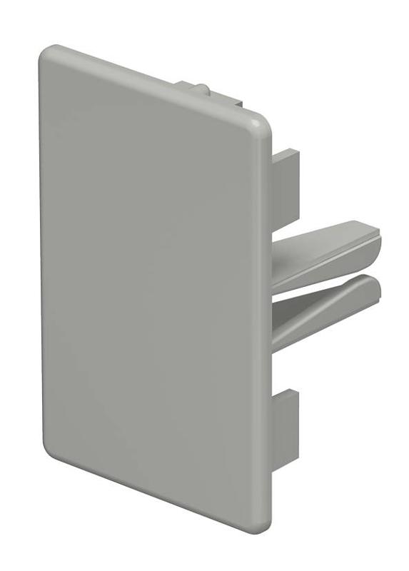 Торцевая заглушка кабельного канала WDK 40x60 мм (ПВХ,серый) (WDK HE40060GR) | 6021492 | OBO Bettermann — OBO Bettermann