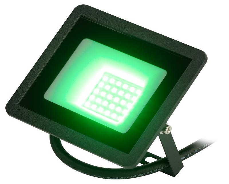 Прожектор светодиодный   LPR-025-GREEN-030 30Вт зеленое свечение 3000лм IP65 | Б0064672 | ЭРА — ЭРА (Энергия света)
