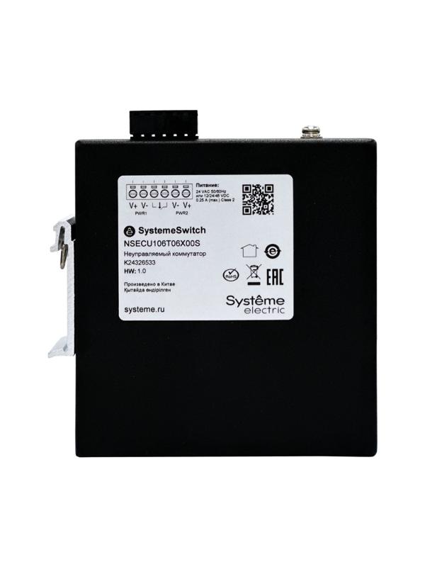 Промышленный концентратор EtherCAT, 6x100BaseT | NSECU106T06X00S | SE — миниатюра 3