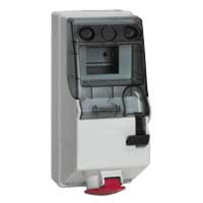 Комбинированный щиток - P17 Tempra Pro - с рейкой DIN - IP 44 - 380/415 В~ - 32 A - 3К+З — миниатюра 2