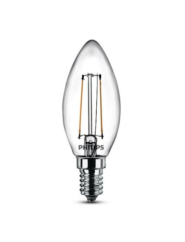 Лампа светодиодная Classic 4-40W B35 E14 830 CL ND | 929001975513 | Philips — фото 1 | Sento