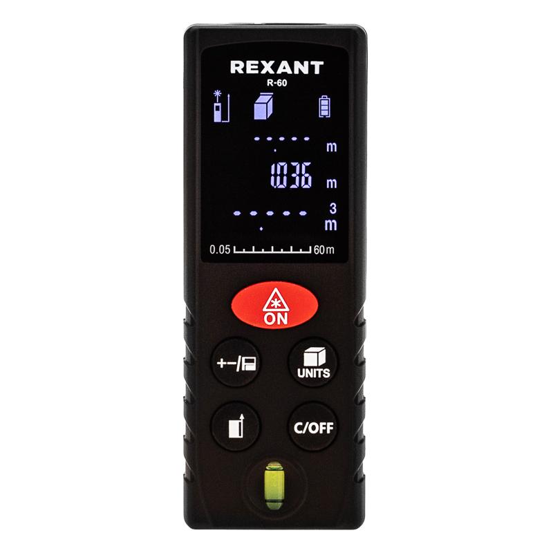 Лазерный дальномер микро R-60 | 13-3081 | REXANT — REXANT
