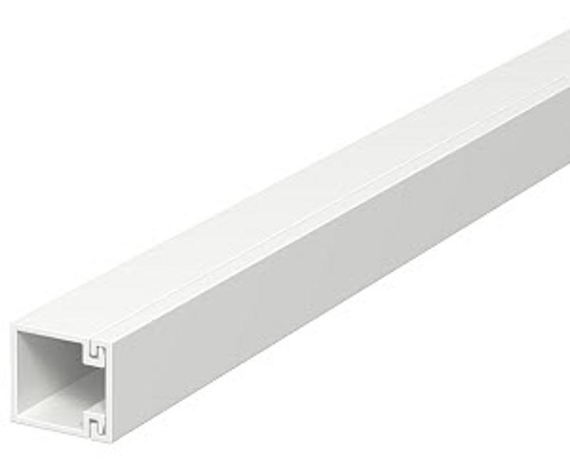 Мини-канал WDK с крышкой 15x15x2000 мм (высота борта 15 мм, крышка 15 мм) ПВХ светло-серый RAL 7035 | 6024947 | OBO Bettermann — OBO Bettermann